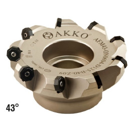 Głowica Frezarska Frez AFM43 fi 80 A27 Z07 H - AKKO
