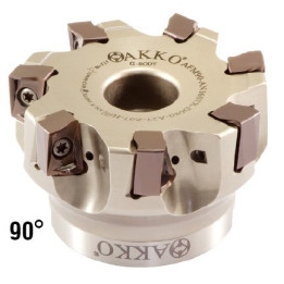 Głowica Frezarska AFM90 Ø40 A16 Z04 H AN1207 AKKO-OFICJALNY DYSTRYBUTOR