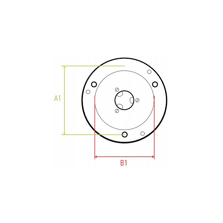 Uchwyt Tokarski 400/4 DIN6350 AXON