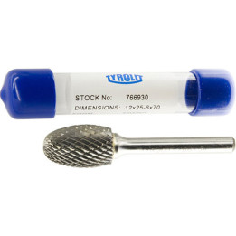 Pilnik obrotowy TYROLIT STAL 12X25-6X70 52 WRC