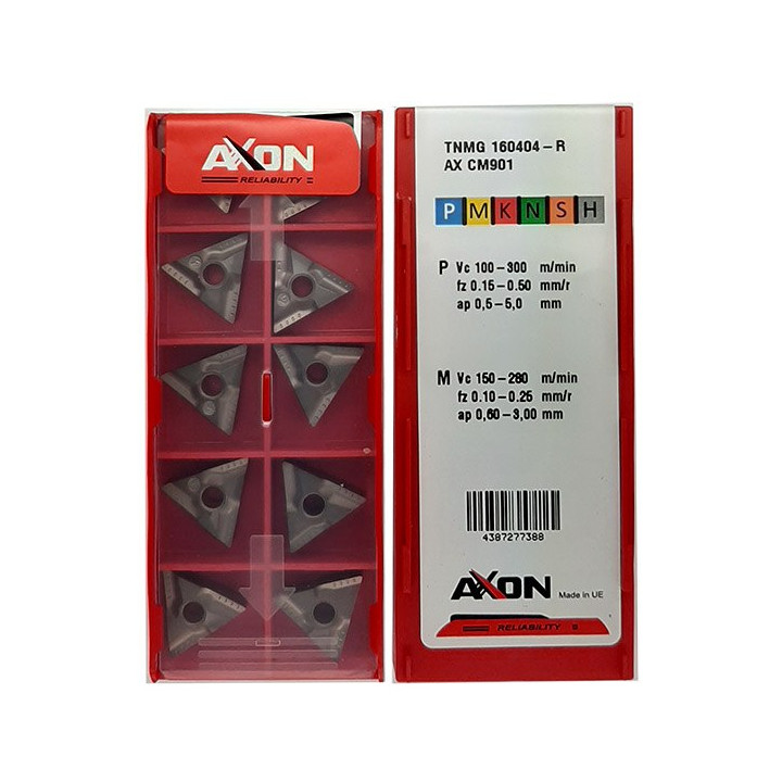 Płytka TNMG 160404 -R AX CM 901 CERMETAL