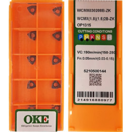 Płytki wieloostrzowe WCMX030208B-ZK OP1315