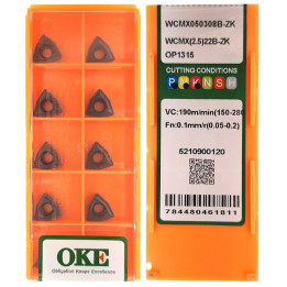 Płytki wieloostrzowe WCMX050308B-ZK OP1315