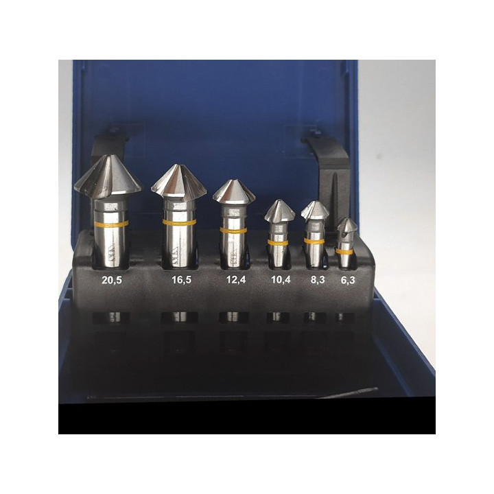 Pogłębiacze stożkowe 90° 6,3-20,5MM HSSCo5 VIS