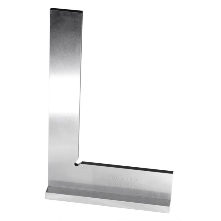 Kątownik ze stopką L300x200mm INOX DIN8751