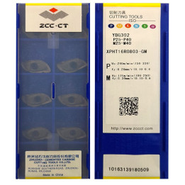 Płytki XPHT 16R0803-GM YBG 302 STAL/NIERDZEWKA ZCC