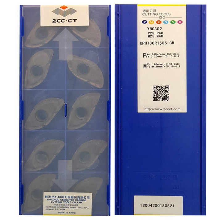 Płytki XPHT 30R1504-GM YBG 302 STAL/NIERDZEWKA ZCC