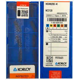 Płytki MGMN200-M NC3120 KORLOY  STAL