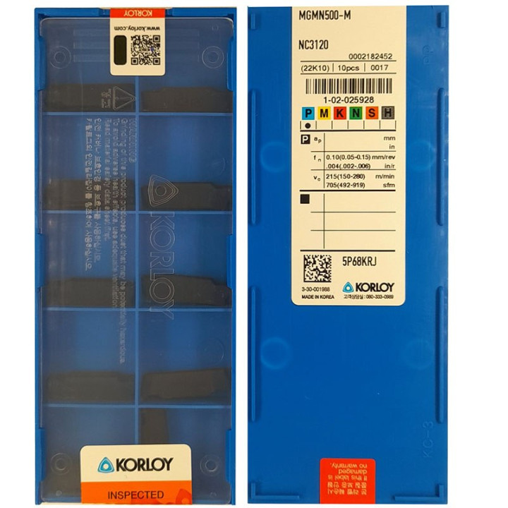 Płytki MGMN500-M NC3120 KORLOY STAL