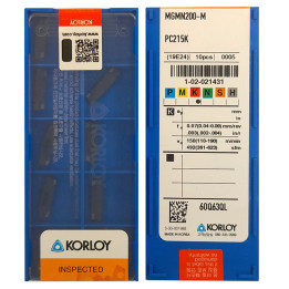 Płytki MGMN200-M PC215K KORLOY ŻELIWO
