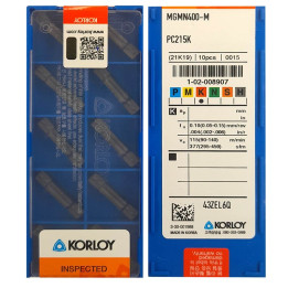 Płytki MGMN400-M PC215K KORLOY ŻELIWO