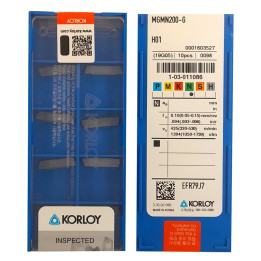 Płytki MGMN200-G H01 KORLOY ALUMINIUM