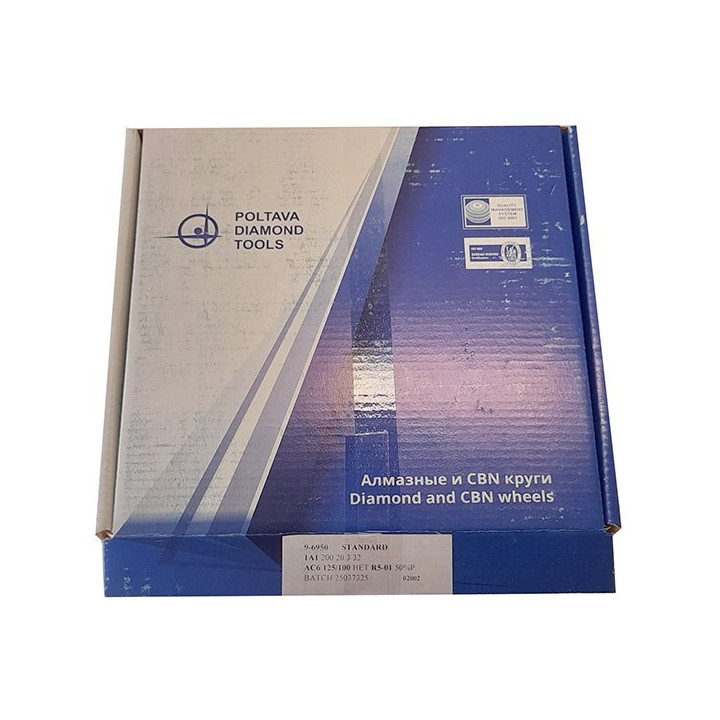 Tarcza diamentowa 1A1 200x20x3x32 AC6 125/100 Ściernica