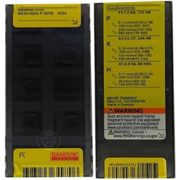PŁYTKI DS20 0205-P-M7W 4334 SANDVIK
