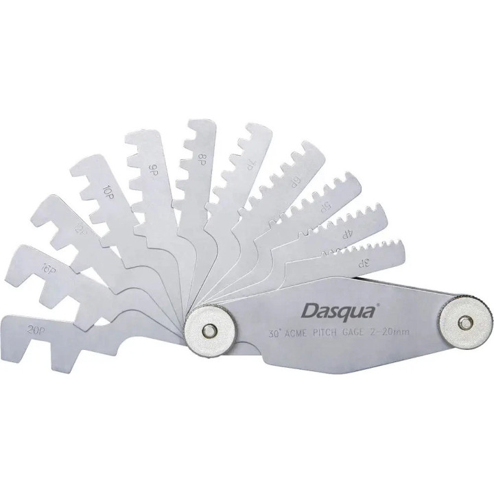 Wzorzec zarysu gwintu 2-20 mm DASQUA