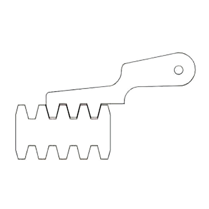 Wzorzec zarysu gwintu 2-20 mm DASQUA